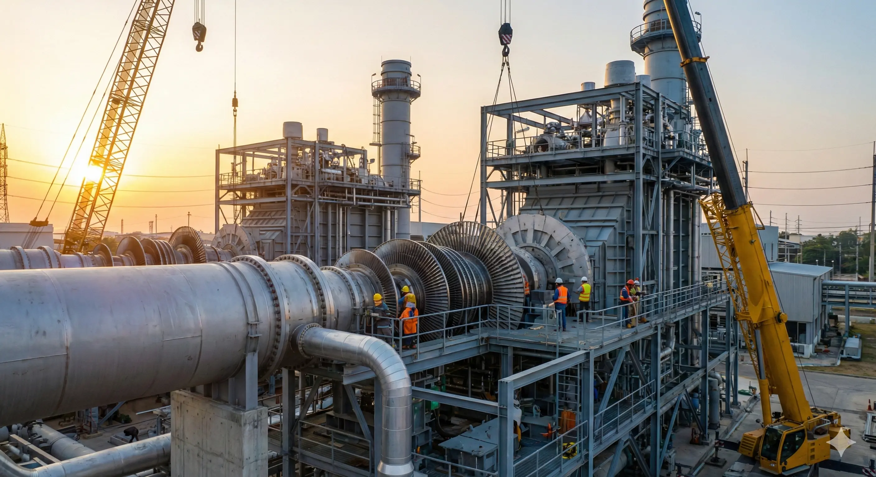 Enerji Santrali Mekanik Montaj Projesi